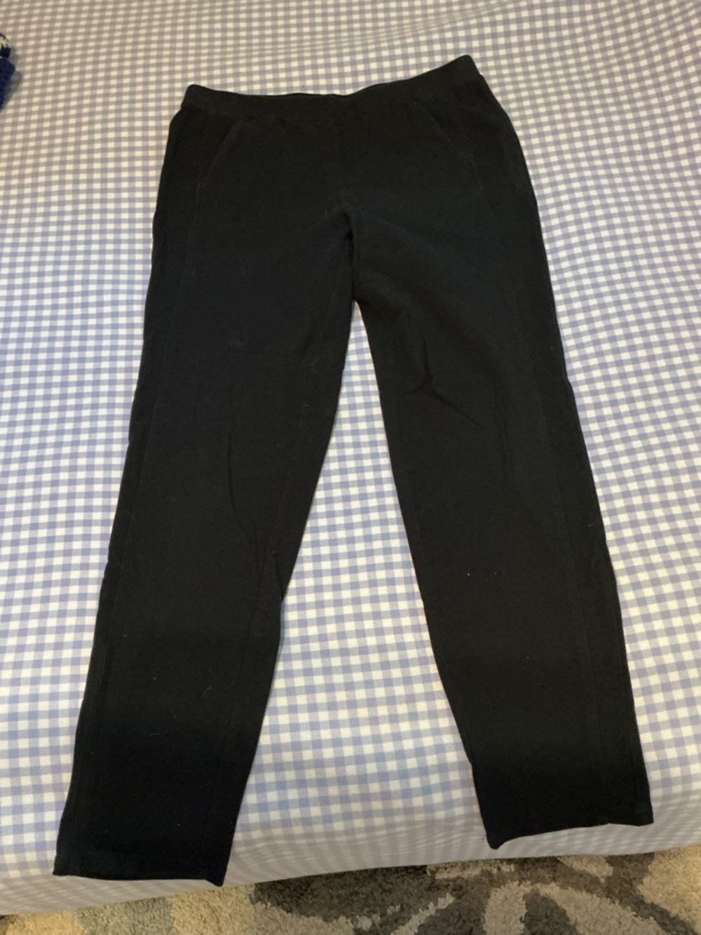 Denim & Co. Active Regular Straight Leg Knit Pants - Medium